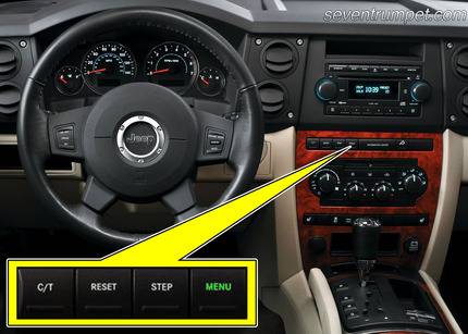 jeep oil service light reset button