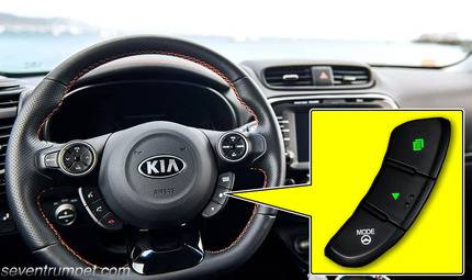 oil service light reset on old kia via steering