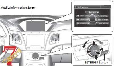 acura maintenance reset button