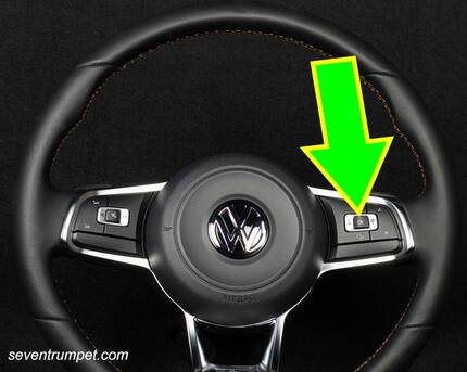 volkswagen steering wheel control