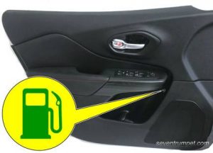 Jeep Cherokee: How To Open Gas Tank Cap / Fuel Door (2014-2021)