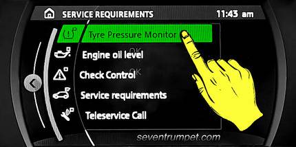 tpms tire pressure monitor light reset