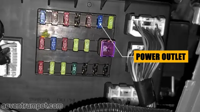 2005-2015 Tacoma Power Outlet Fuse location