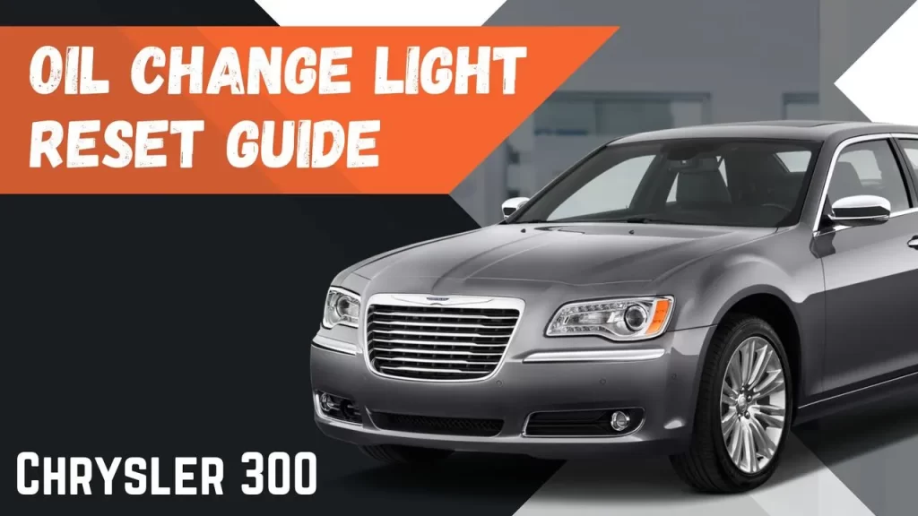 How To Reset Oil Life/Oil Change Light On Chrysler 300 (2016-2023)